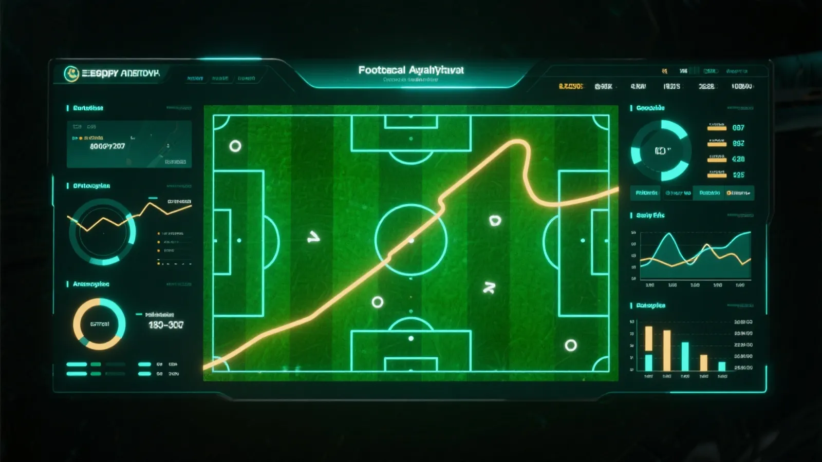 电子足球 数据分析视觉