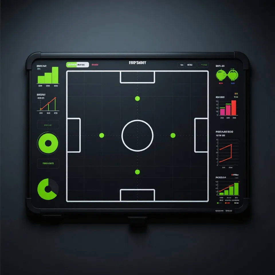 电子足球盘口与策略分析示意